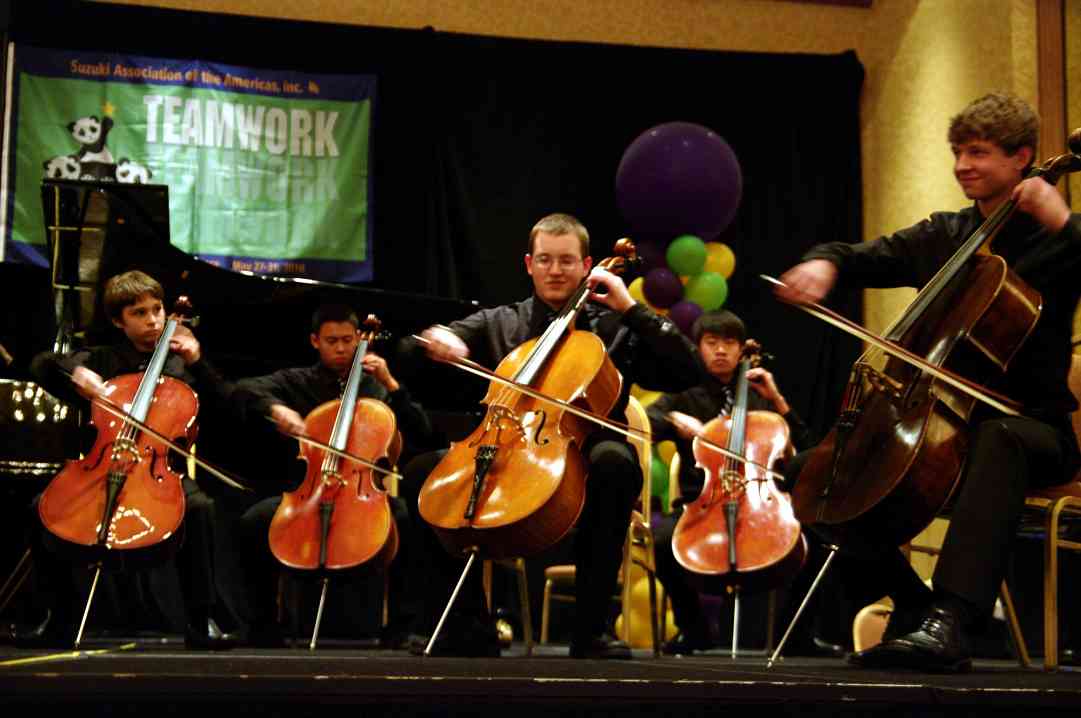 Cellisimo performs at the 2010 Conference awards banquet
