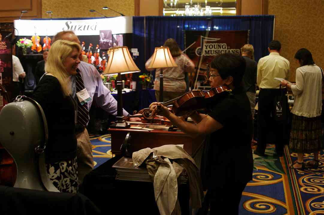 Exhibit hall at the 2012 conference