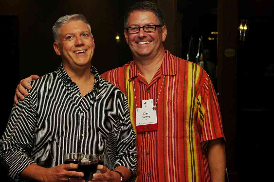 Ed Kreitman and Dan Browning at the 2012 conference