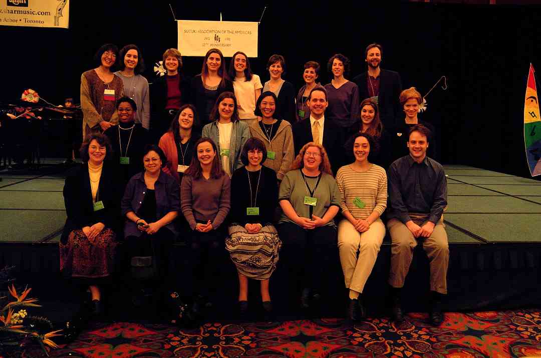 Cleveland Institute of Music graduates at the 2002 SAA Conference