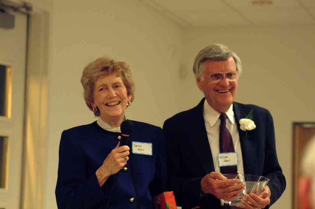 Constance and Bill Starr at the 2002 SAA Conference