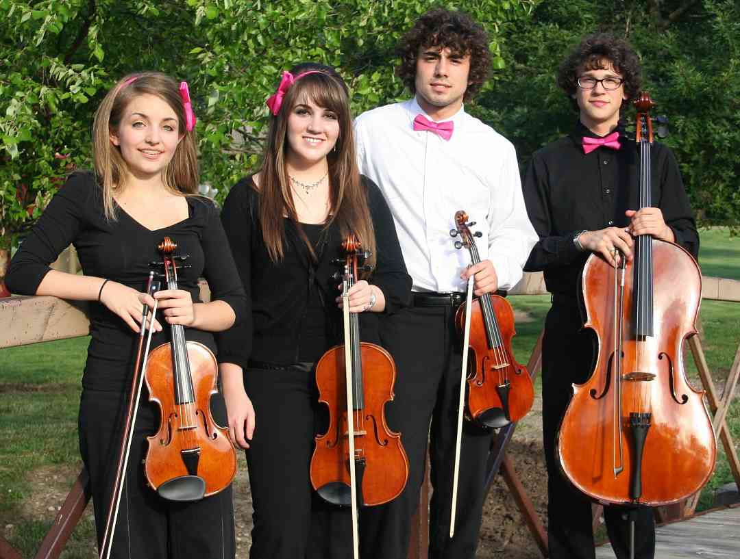 String quartet at Ottawa Suzuki Institute