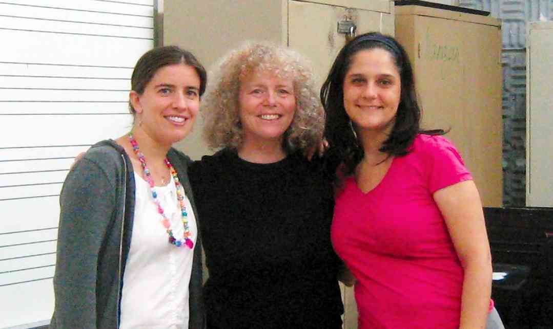 Lydia Mills, Caroline Fraser, and Marta Hernandez in Puerto Rico