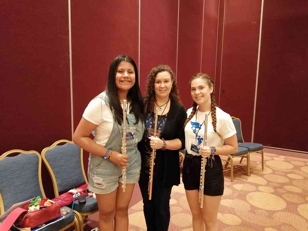 Flute Students from Puebla City, México