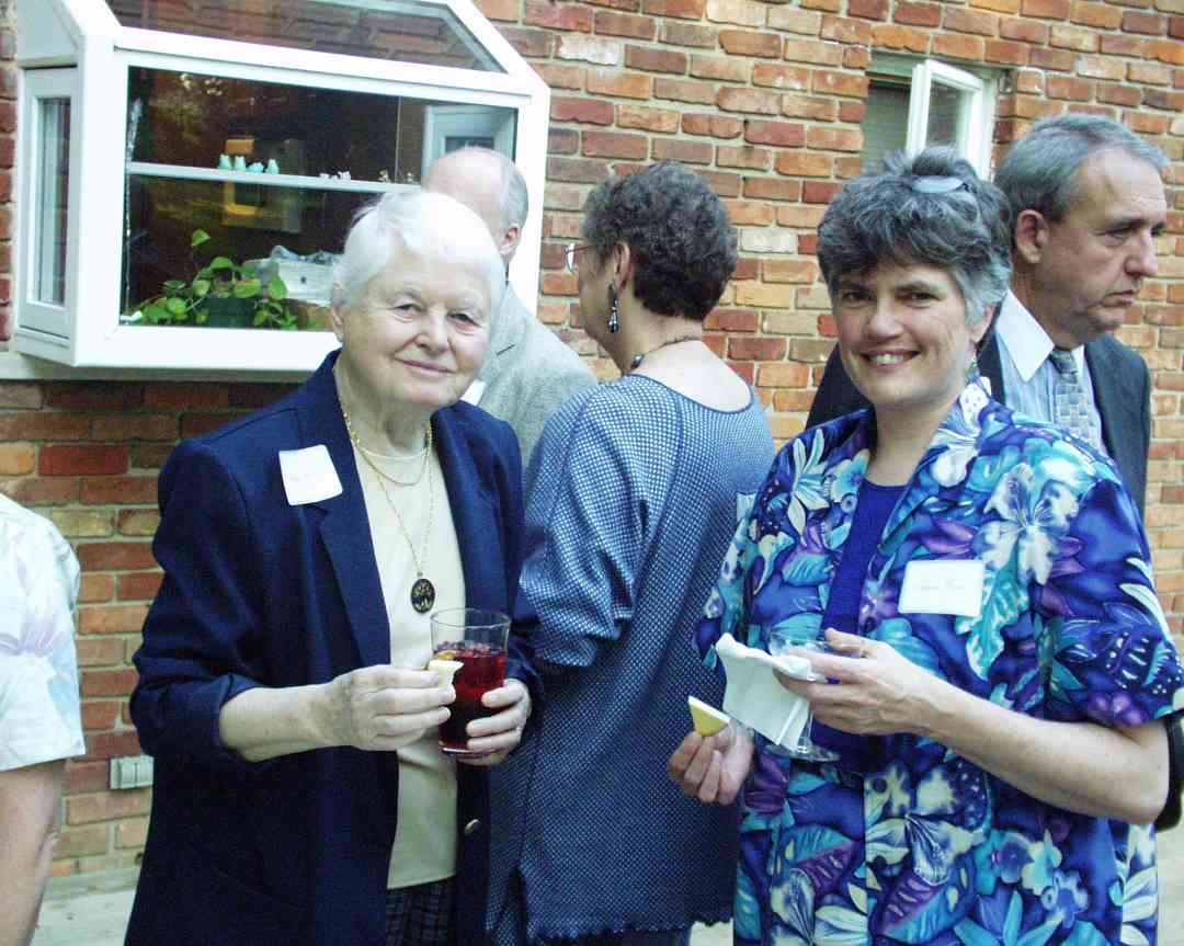 Margery Aber and Joanne Melvin