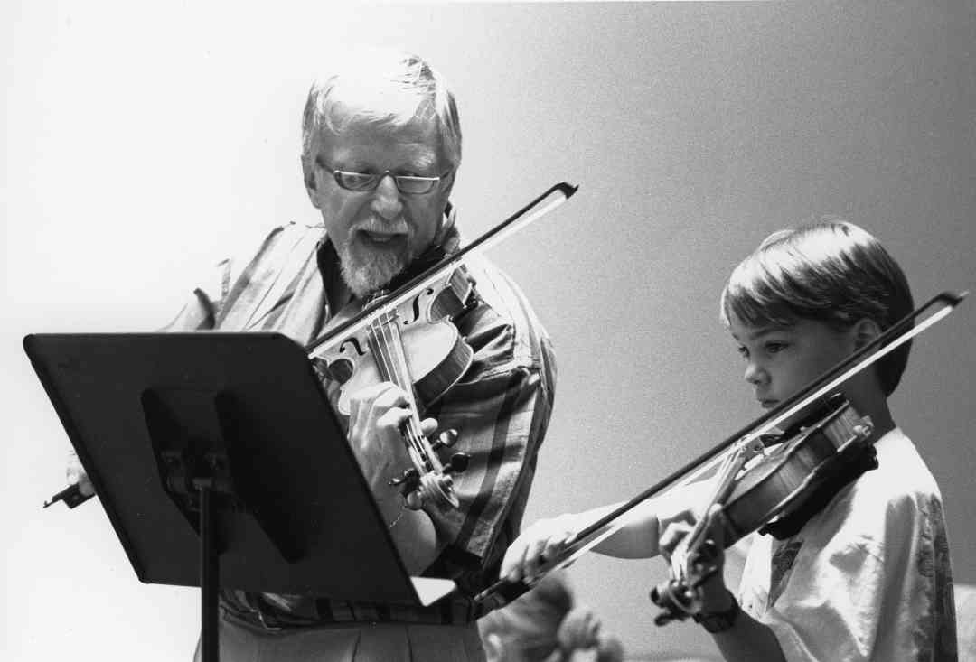 David Einfeldt violin lesson