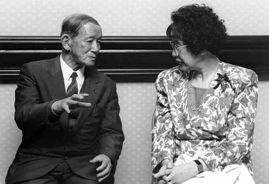Dr. Shinichi Suzuki and Haruko Kataoka