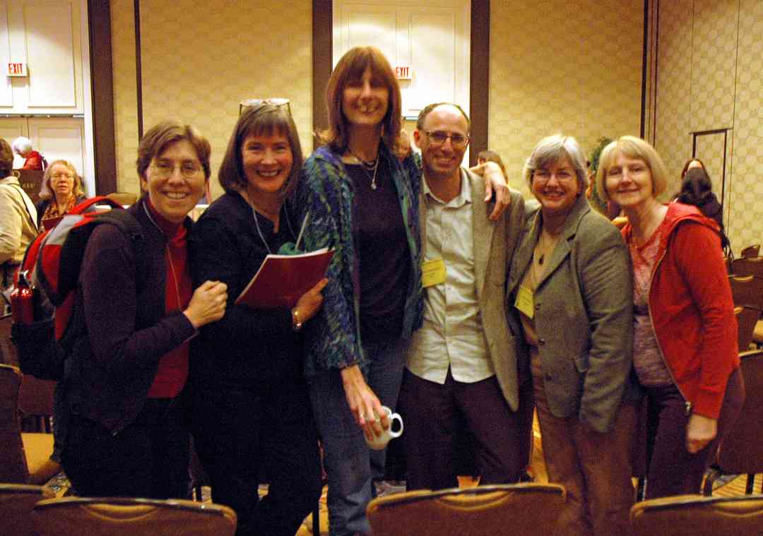 Susan Gagnon, Catherine Walker, Nancy Hair, David Evenchick, Sally Gross, and Alice Vierra