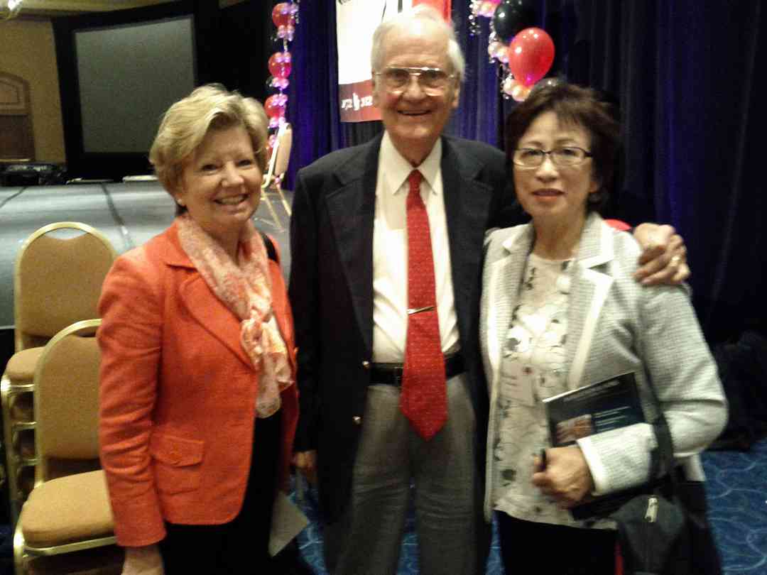 Fay Adams, Bill Starr, and Kikue Yamada at the 2012 Conference