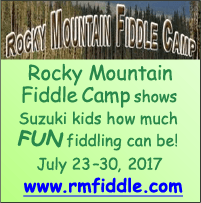 Advertisement: Rocky Mountain Fiddle Camp