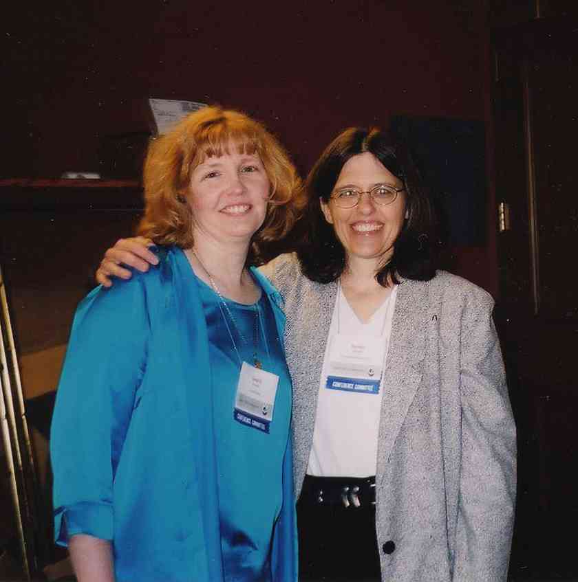 Carol Ourada and Carolyn McCall at the 11th SAA Conference
