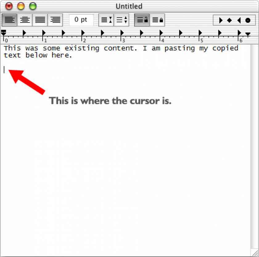 Text Before Paste Mac