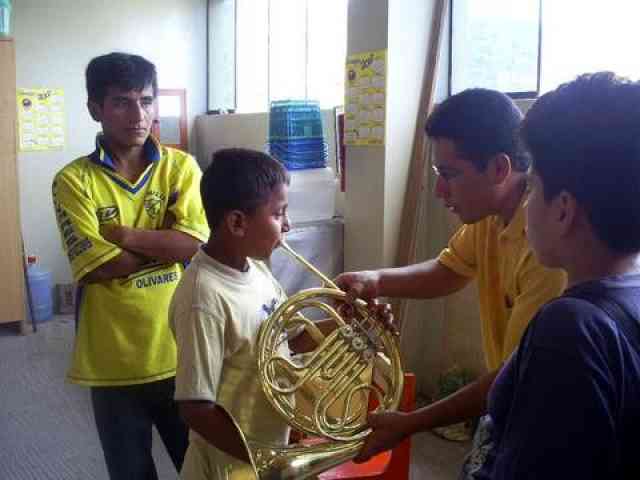 first horn lesson