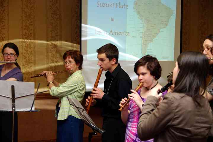 flute playing session