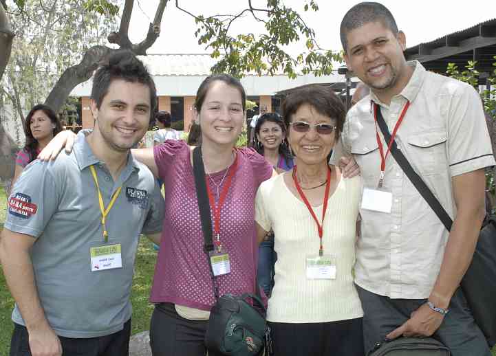 Brazil teachers at Peru Festival
