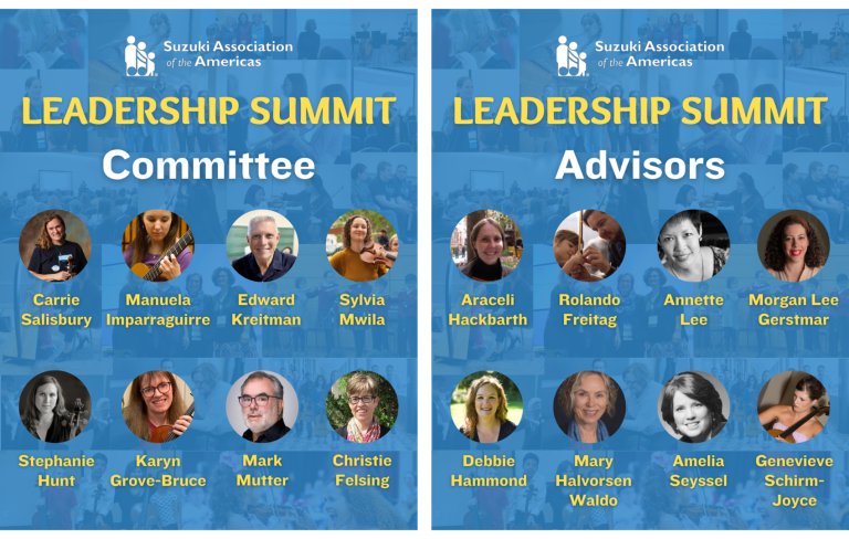 Leadership Summit Committee and Advisors Announced!