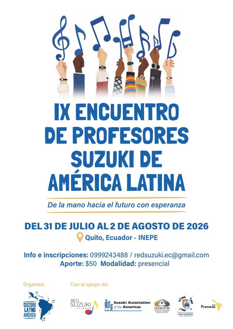 9th Latin American Suzuki Teachers’ Encuentro